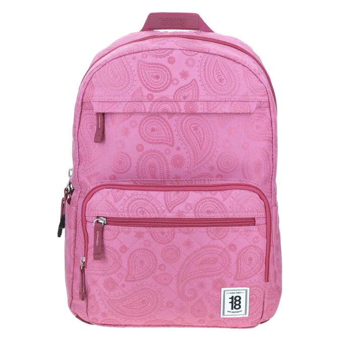 Mochila grande para laptop de 17 pulgadas para mujer, mochila para  profesores con puerto USB, mochila de viaje convertible para el trabajo, 4-  rosa